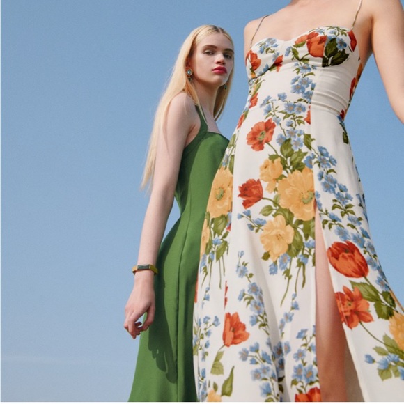 NWOT❤️ Reformation Juliette Dress Formosa - Picture 2 of 10